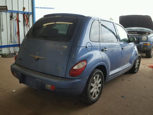 3A8FY68B77T613010 - 2007 CHRYSLER PT CRUISER BLUE photo 4