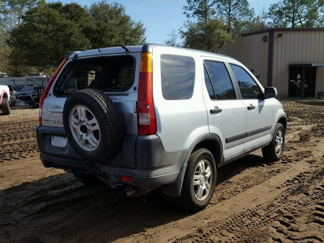 SHSRD78833U149550 - 2003 HONDA CR-V EX SILVER photo 4