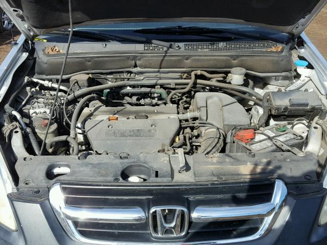 SHSRD78833U149550 - 2003 HONDA CR-V EX SILVER photo 7