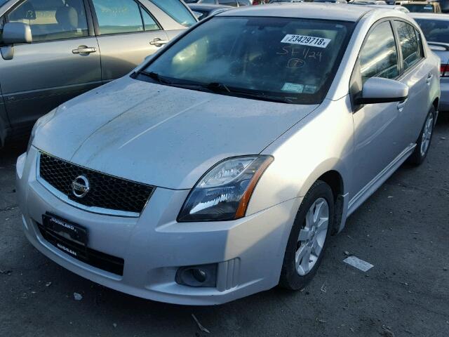 3N1AB6AP5AL640404 - 2010 NISSAN SENTRA 2.0 GRAY photo 2