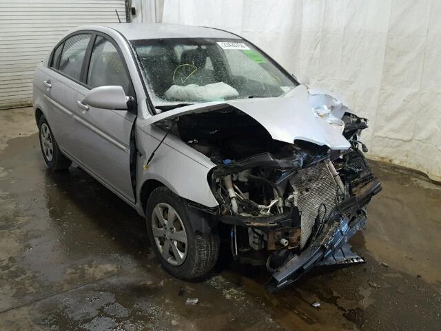 KMHCN46C19U318928 - 2009 HYUNDAI ACCENT GLS SILVER photo 1