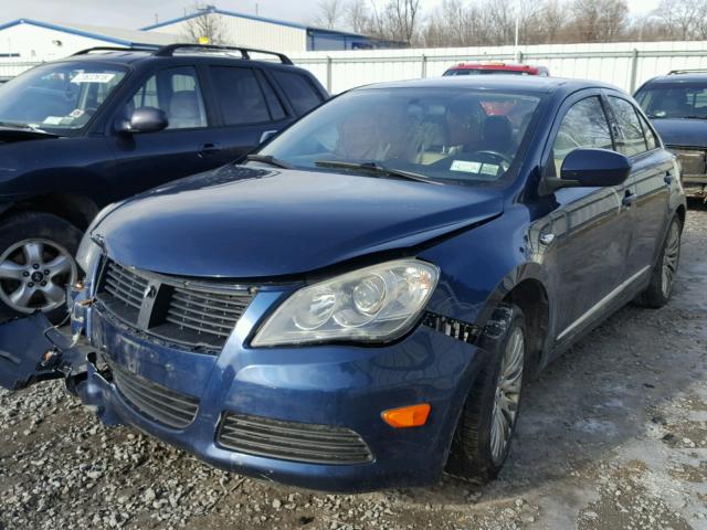 JS2RF9A36B6110737 - 2011 SUZUKI KIZASHI SE BLUE photo 2