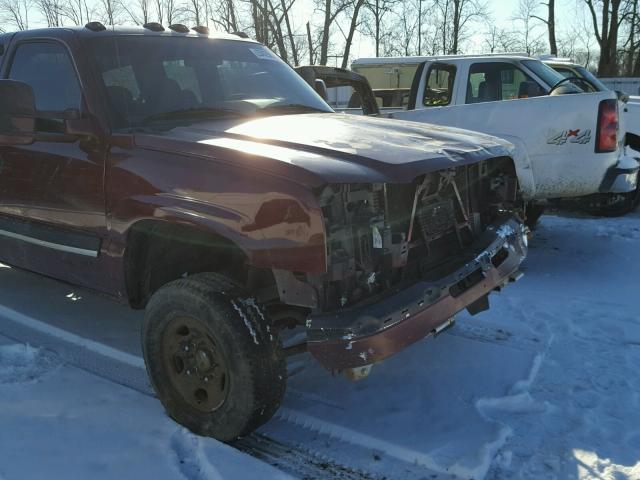 1GCHK29153E229754 - 2003 CHEVROLET SILVERADO RED photo 9