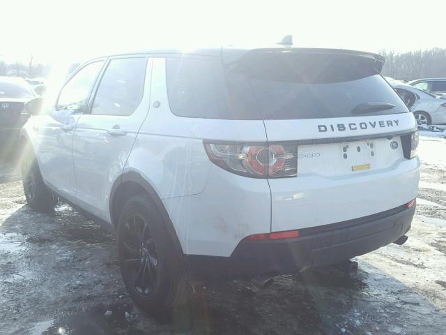 SALCP2BG7GH584626 - 2016 LAND ROVER DISCOVERY WHITE photo 3