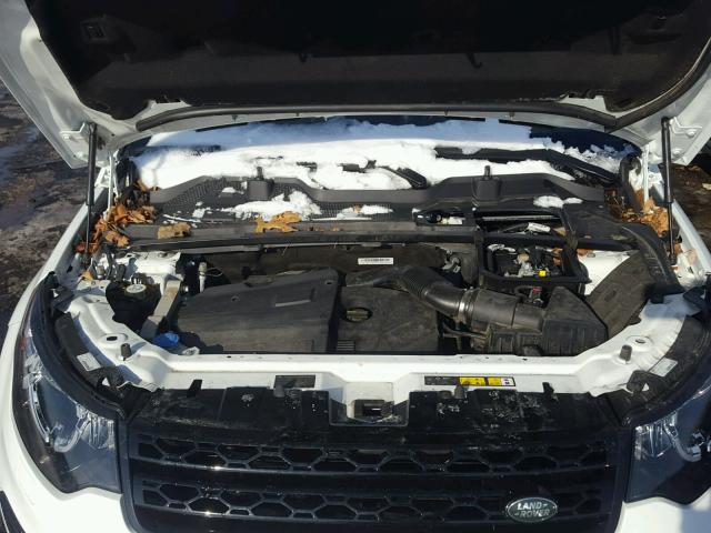 SALCP2BG7GH584626 - 2016 LAND ROVER DISCOVERY WHITE photo 7