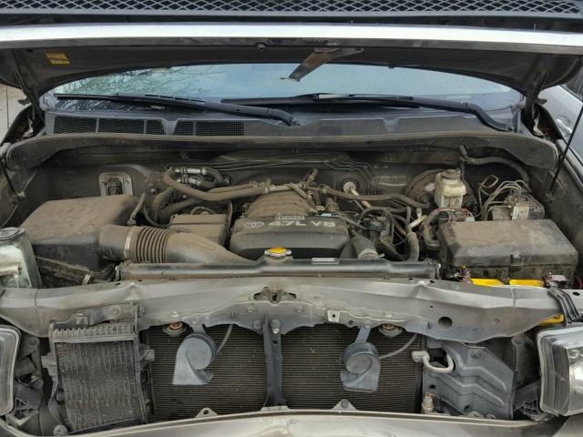 5TBRT54127S451199 - 2007 TOYOTA TUNDRA DOU BROWN photo 7