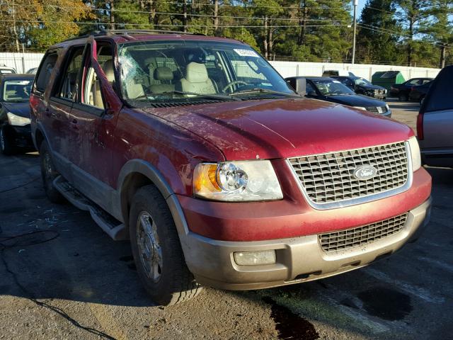 1FMRU17WX4LB01056 - 2004 FORD EXPEDITION RED photo 1