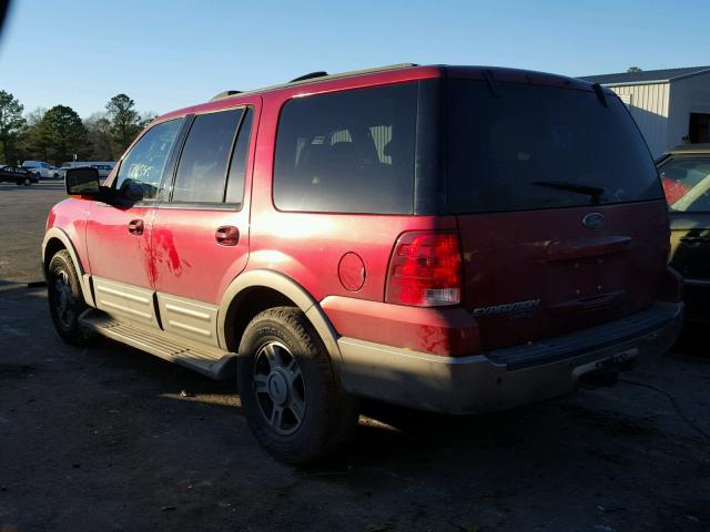 1FMRU17WX4LB01056 - 2004 FORD EXPEDITION RED photo 3