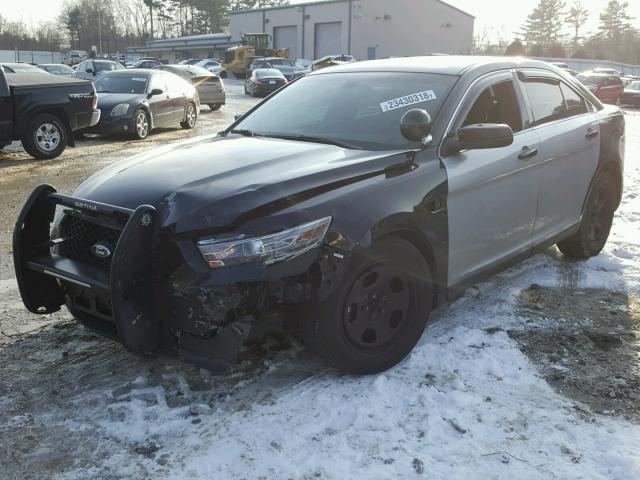 1FAHP2M82DG227316 - 2013 FORD TAURUS POL BLACK photo 2