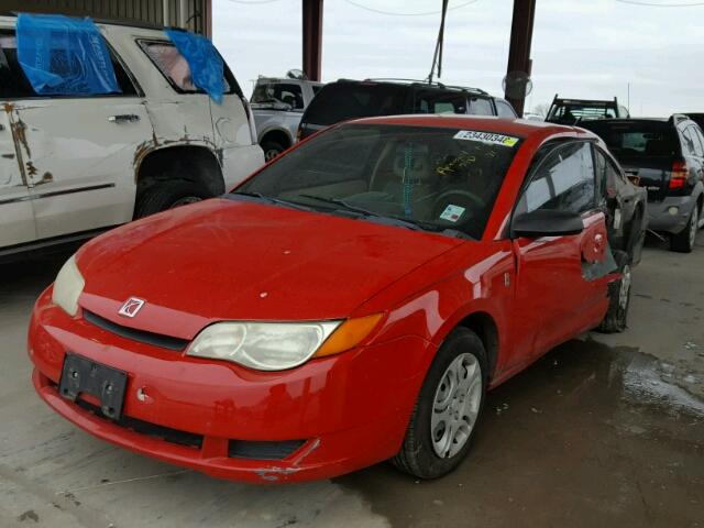 1G8AN12FX4Z206502 - 2004 SATURN ION LEVEL 红色 照片 2