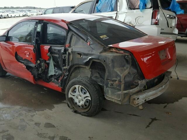 1G8AN12FX4Z206502 - 2004 SATURN ION LEVEL RED photo 9