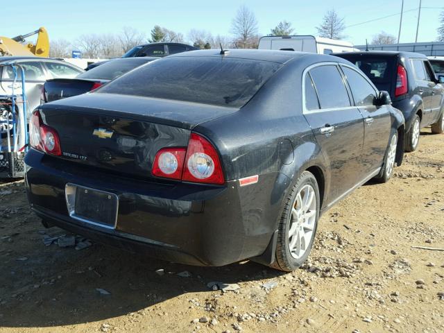 1G1ZE5E13BF266290 - 2011 CHEVROLET MALIBU LTZ 黑色 照片 4