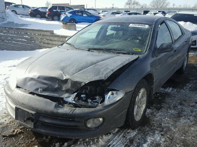 2B3HD56M74H711518 - 2004 DODGE INTREPID E GRAY photo 2