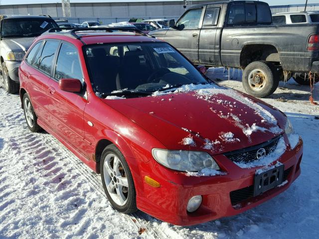 JM1BJ245X31112326 - 2003 MAZDA PROTEGE PR RED photo 1