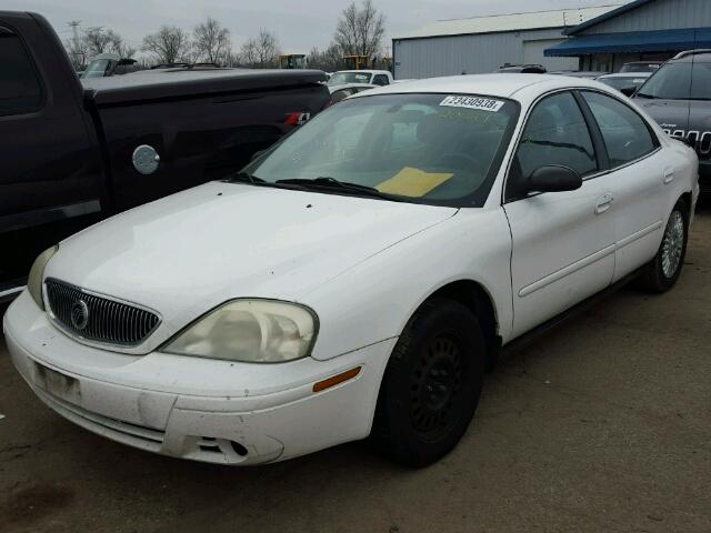 1MEFM50U24G610430 - 2004 MERCURY SABLE GS WHITE photo 2