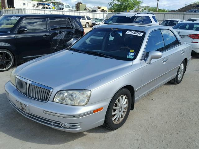 KMHFU45E04A279486 - 2004 HYUNDAI XG 350 SILVER photo 2