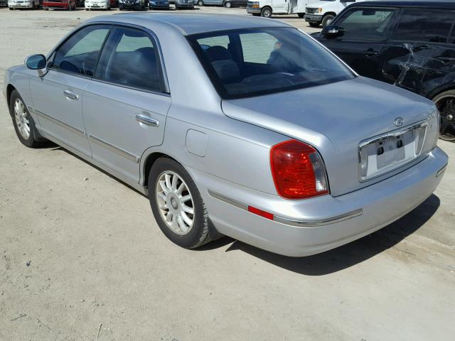 KMHFU45E04A279486 - 2004 HYUNDAI XG 350 SILVER photo 3