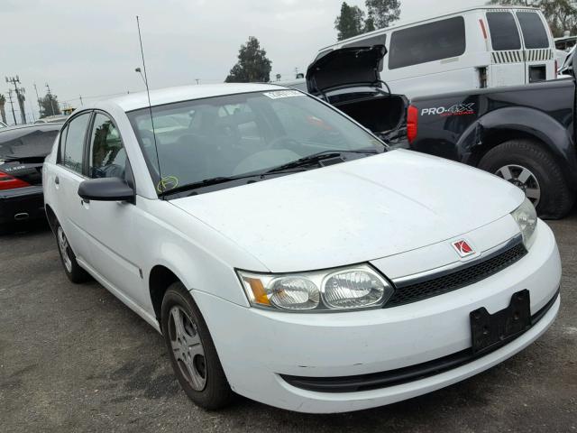 1G8AG52F73Z143195 - 2003 SATURN ION LEVEL WHITE photo 1
