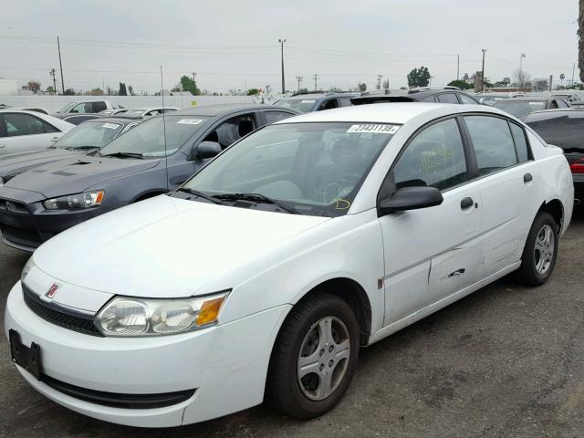 1G8AG52F73Z143195 - 2003 SATURN ION LEVEL WHITE photo 2