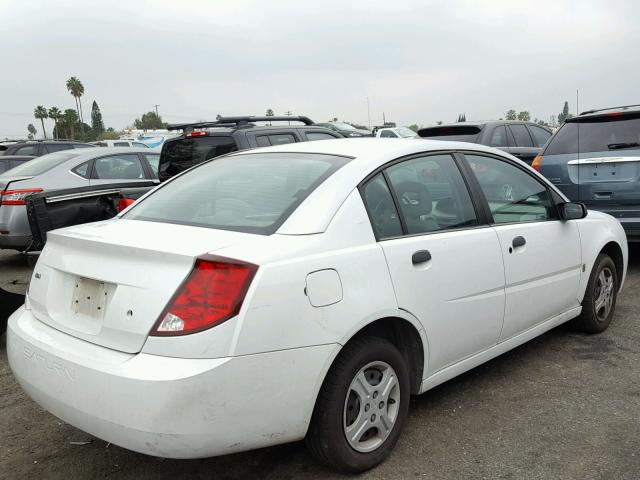 1G8AG52F73Z143195 - 2003 SATURN ION LEVEL WHITE photo 4