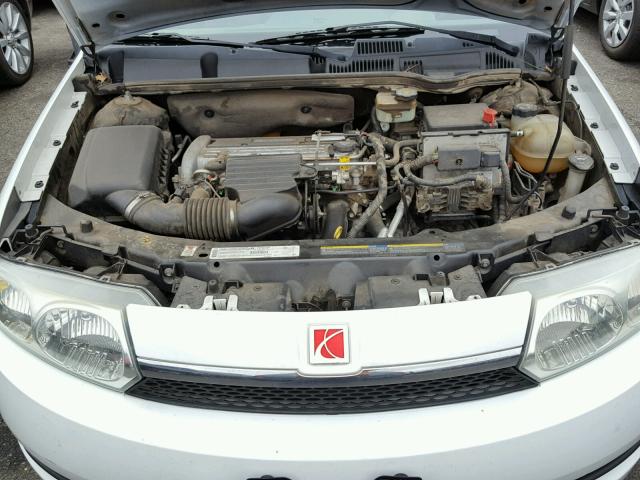 1G8AG52F73Z143195 - 2003 SATURN ION LEVEL WHITE photo 7