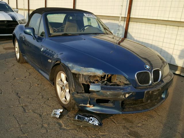 4USCH9344YLF85438 - 2000 BMW Z3 2.3 BLUE photo 1