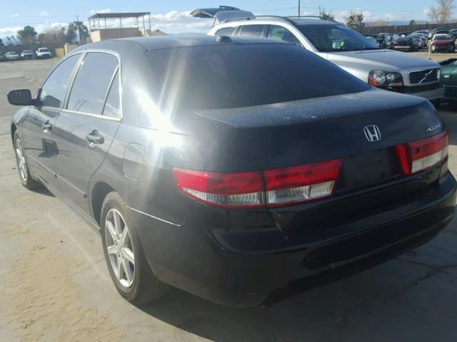 1HGCM66564A080963 - 2004 HONDA ACCORD EX BLACK photo 3