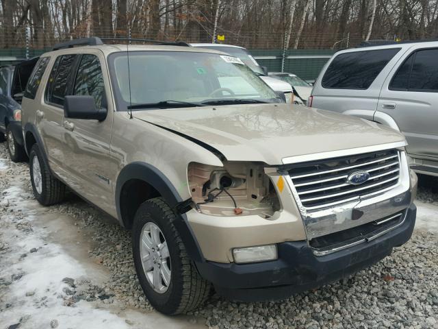 1FMEU73E57UB03441 - 2007 FORD EXPLORER X GOLD photo 1