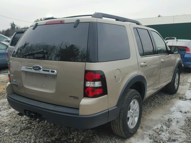 1FMEU73E57UB03441 - 2007 FORD EXPLORER X GOLD photo 4