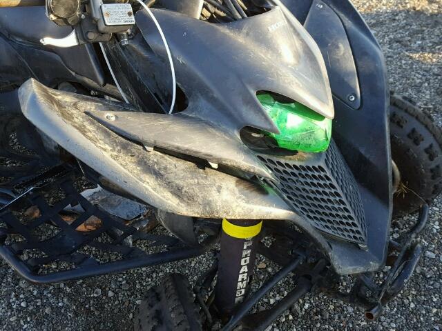 JH2TE36098K008466 - 2008 HONDA TRX 700 XX BLACK photo 9