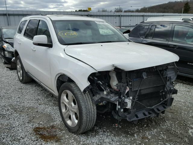 1C4RDJDG4FC729702 - 2015 DODGE DURANGO LI WHITE photo 1