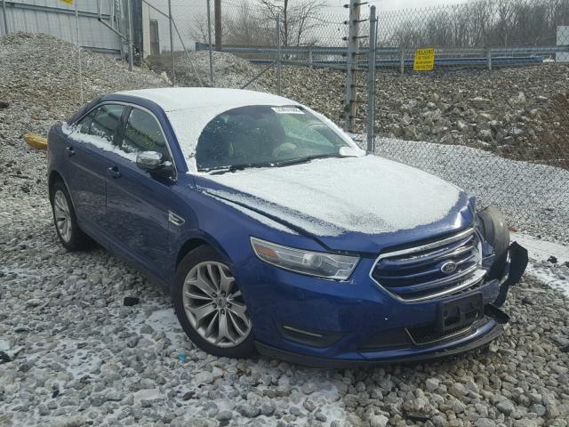 1FAHP2F8XDG119538 - 2013 FORD TAURUS LIM BLUE photo 1