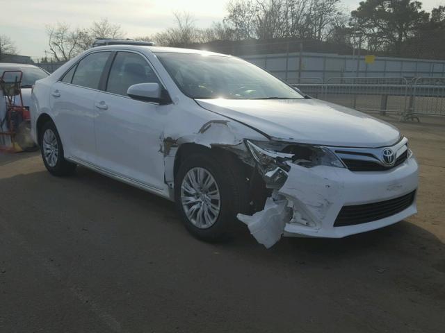 4T4BF1FK0DR286129 - 2013 TOYOTA CAMRY L WHITE photo 1