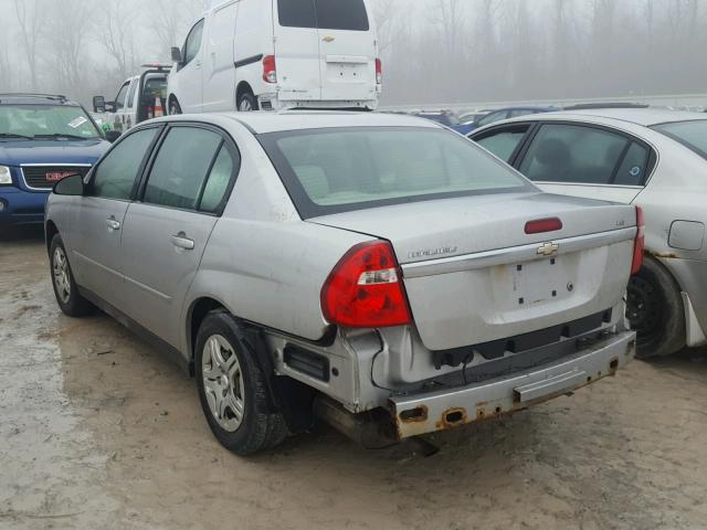 1G1ZS58F17F100289 - 2007 CHEVROLET MALIBU LS 银色 照片 3