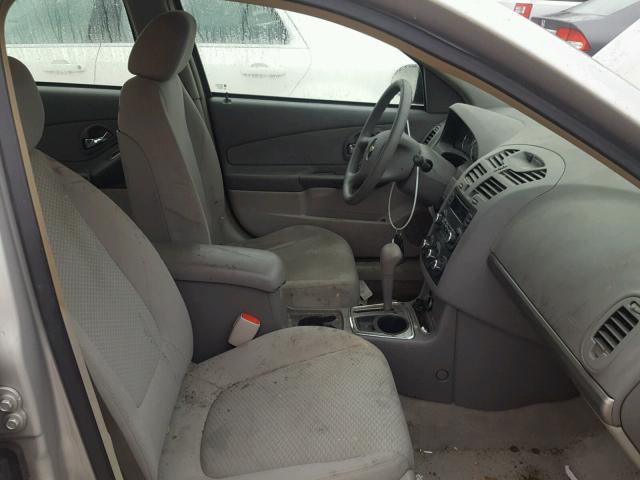 1G1ZS58F17F100289 - 2007 CHEVROLET MALIBU LS 银色 照片 5