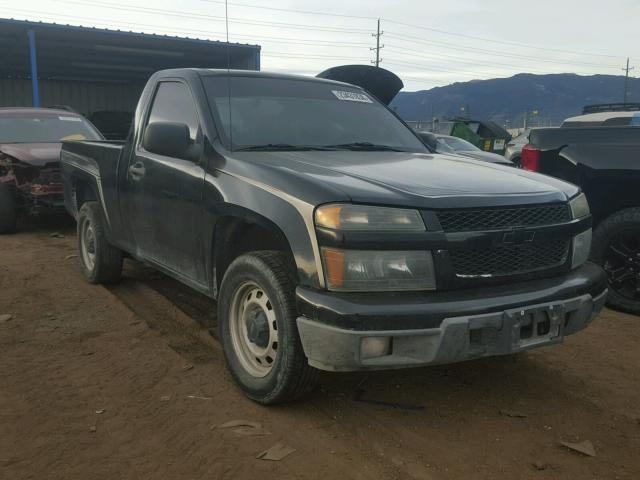 1GCCSBD99A8109961 - 2010 CHEVROLET COLORADO BLACK photo 1