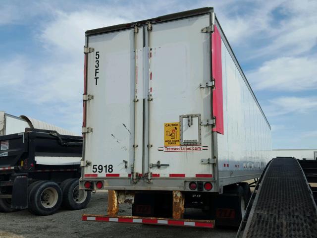 1GRAA06205G334186 - 2005 GREAT DANE TRAILER 53 TRAILER WHITE photo 6