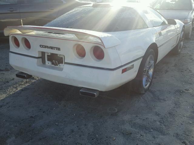 1G1YY2185J5100068 - 1988 CHEVROLET CORVETTE WHITE photo 4