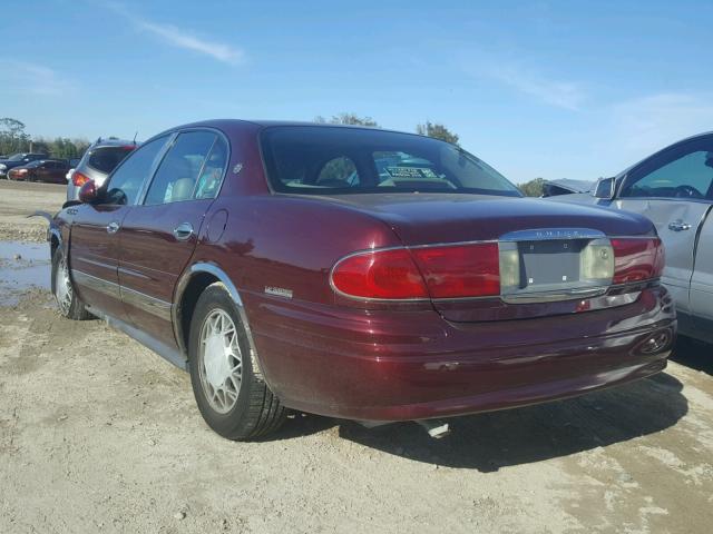 1G4HR54K41U204291 - 2001 BUICK LESABRE LI MAROON photo 3