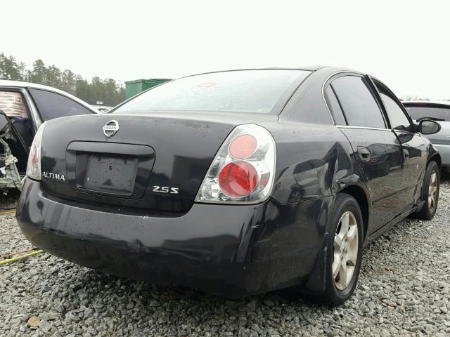 1N4AL11D95C270519 - 2005 NISSAN ALTIMA S BLACK photo 4