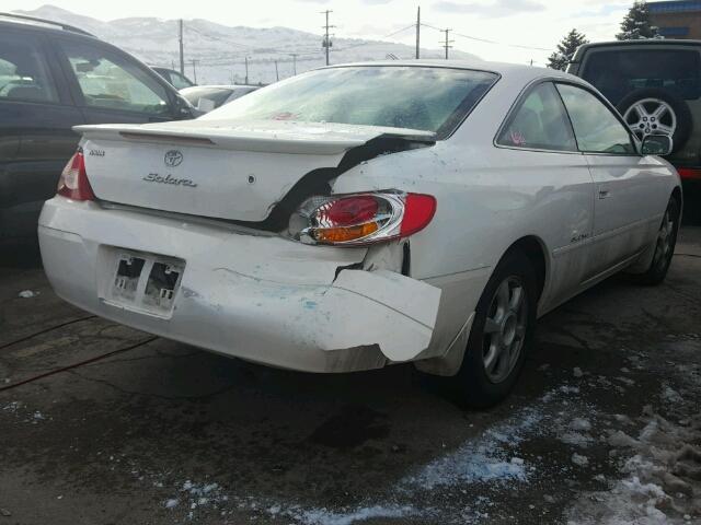 2T1CF22P32C597512 - 2002 TOYOTA CAMRY SOLA WHITE photo 4