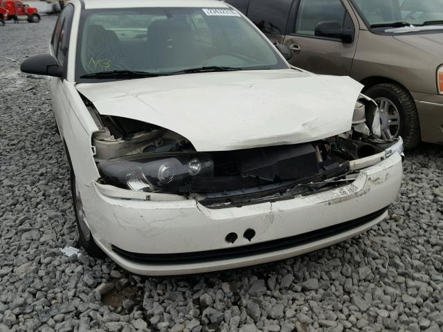 1G1ZT54884F190685 - 2004 CHEVROLET MALIBU LS WHITE photo 9