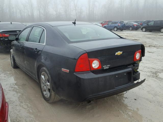 1G1ZB5E17BF215366 - 2011 CHEVROLET MALIBU LS BLACK photo 3