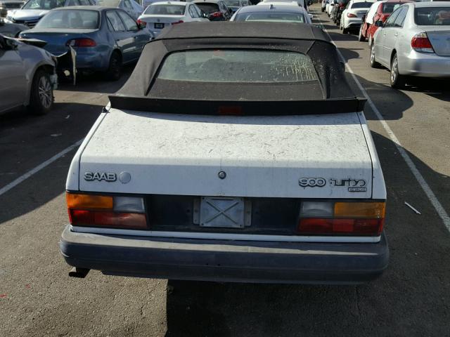 YS3AT76LXJ7000806 - 1988 SAAB 900 WHITE photo 9