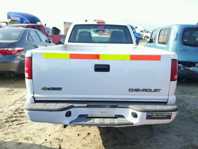 1GCCS14W61K109970 - 2001 CHEVROLET S TRUCK S1 WHITE photo 6