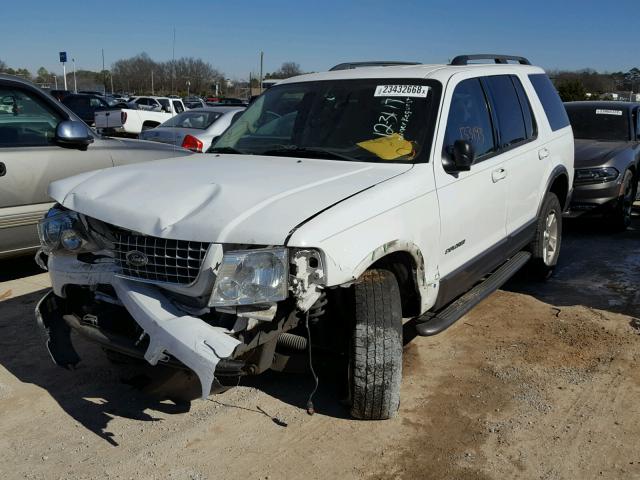 1FMZU63K84ZA14656 - 2004 FORD EXPLORER X WHITE photo 2