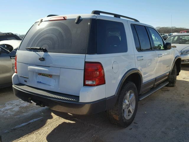 1FMZU63K84ZA14656 - 2004 FORD EXPLORER X WHITE photo 4