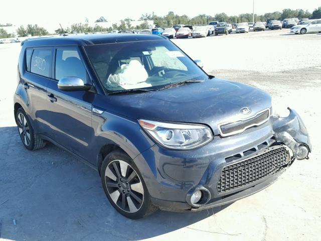 KNDJX3A57E7041476 - 2014 KIA SOUL ! BLUE photo 1