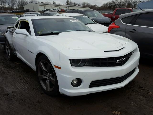 2G1FK1EJ1B9107572 - 2011 CHEVROLET CAMARO 2SS WHITE photo 1