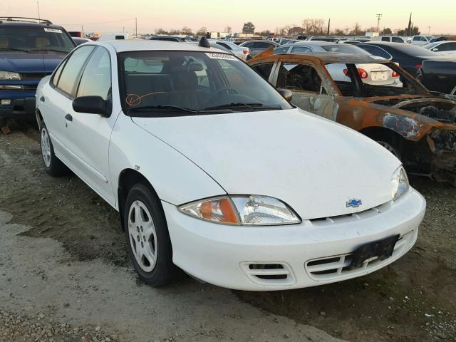 1G1JF524X17109955 - 2001 CHEVROLET CAVALIER L WHITE photo 1